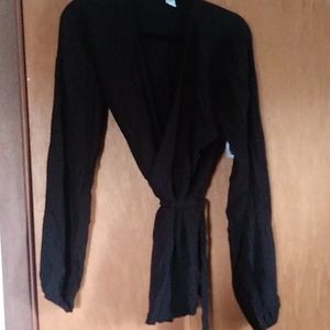 Wrap blouse